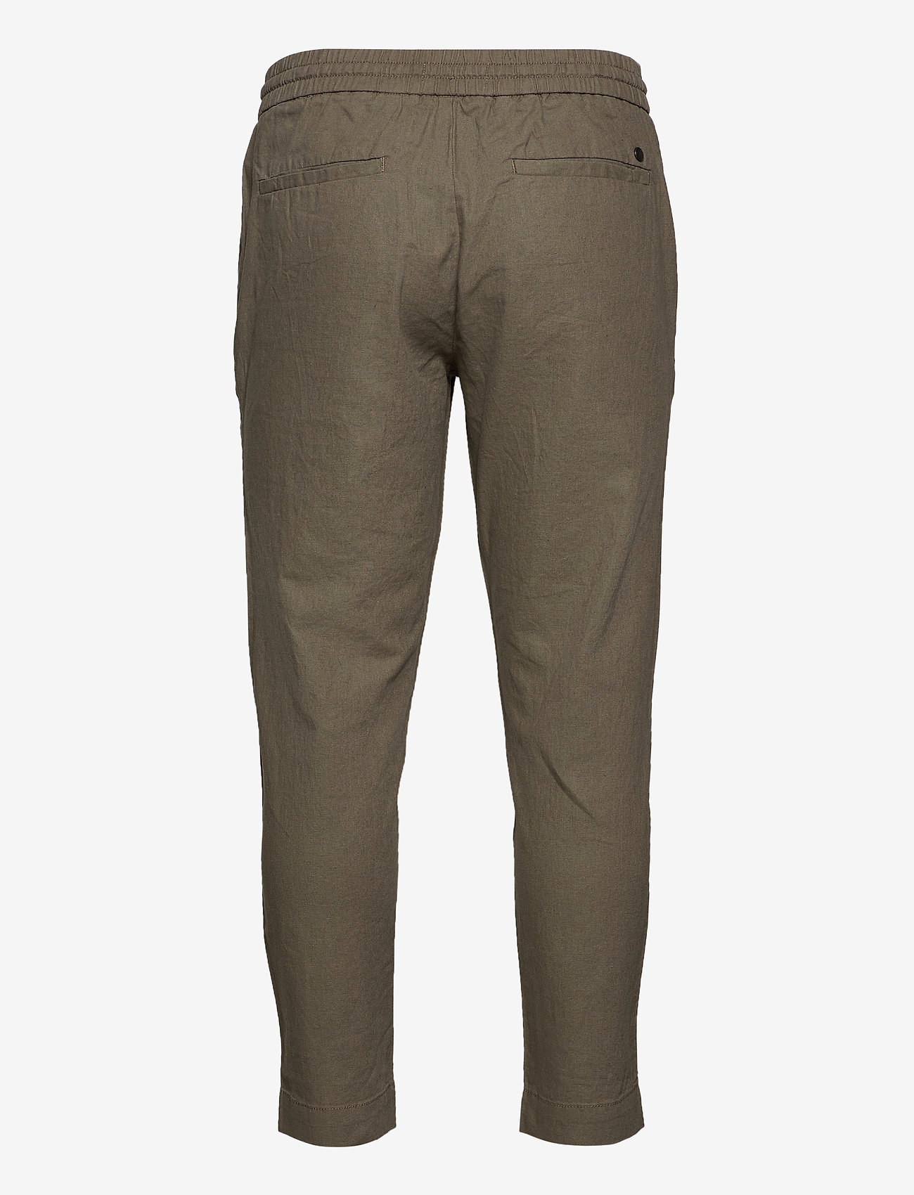 Clean Cut Copenhagen - Barcelona Cotton / Linen Pants - dusty green - 2