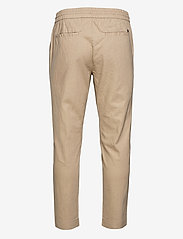 Clean Cut Copenhagen - Barcelona Cotton / Linen Pants - linen trousers - khaki - 1