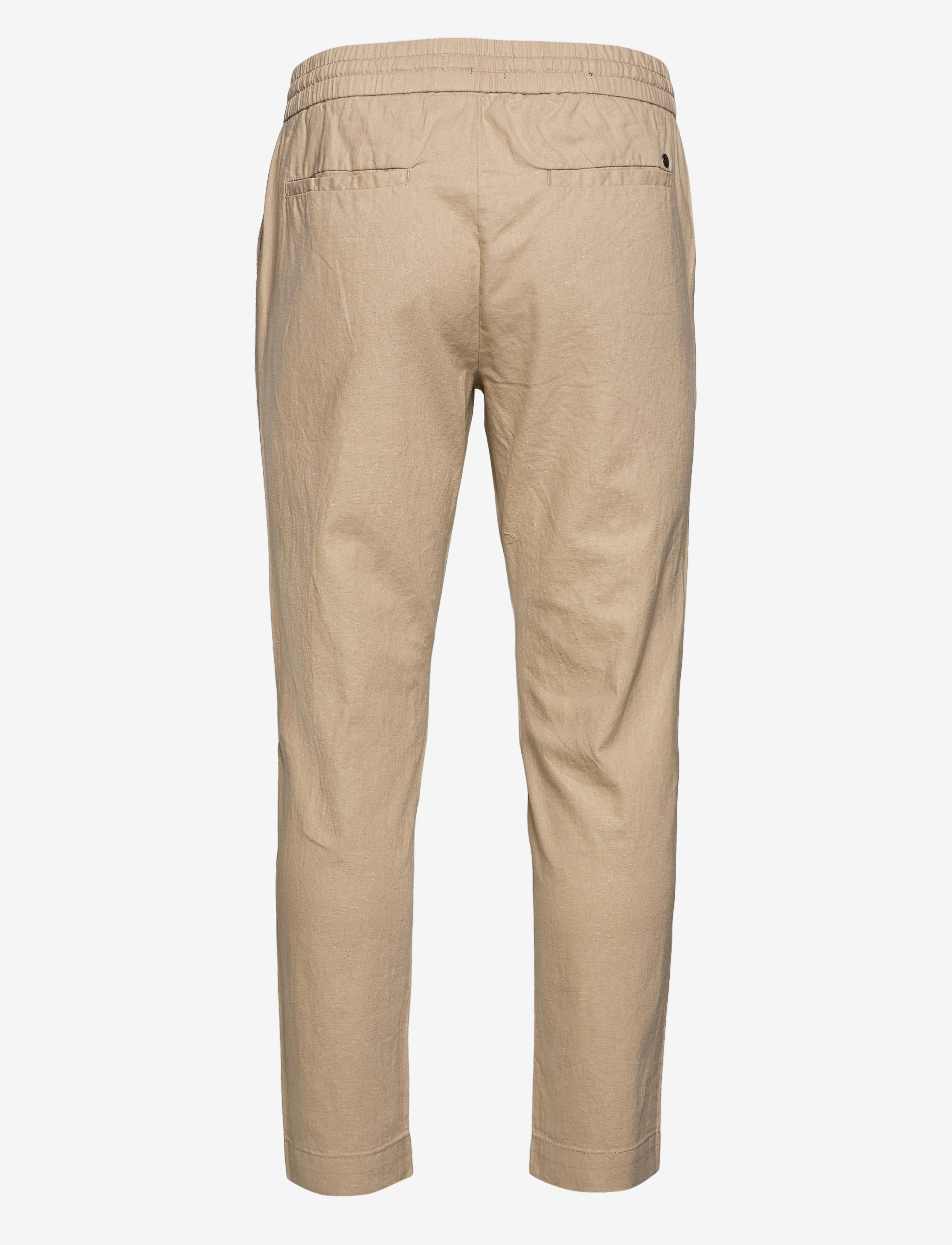 Clean Cut Copenhagen - Barcelona Cotton / Linen Pants - hørbukser - khaki - 2