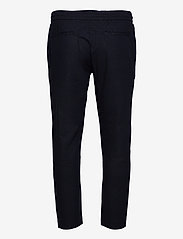 Clean Cut Copenhagen - Barcelona Cotton / Linen Pants - linen trousers - navy - 1