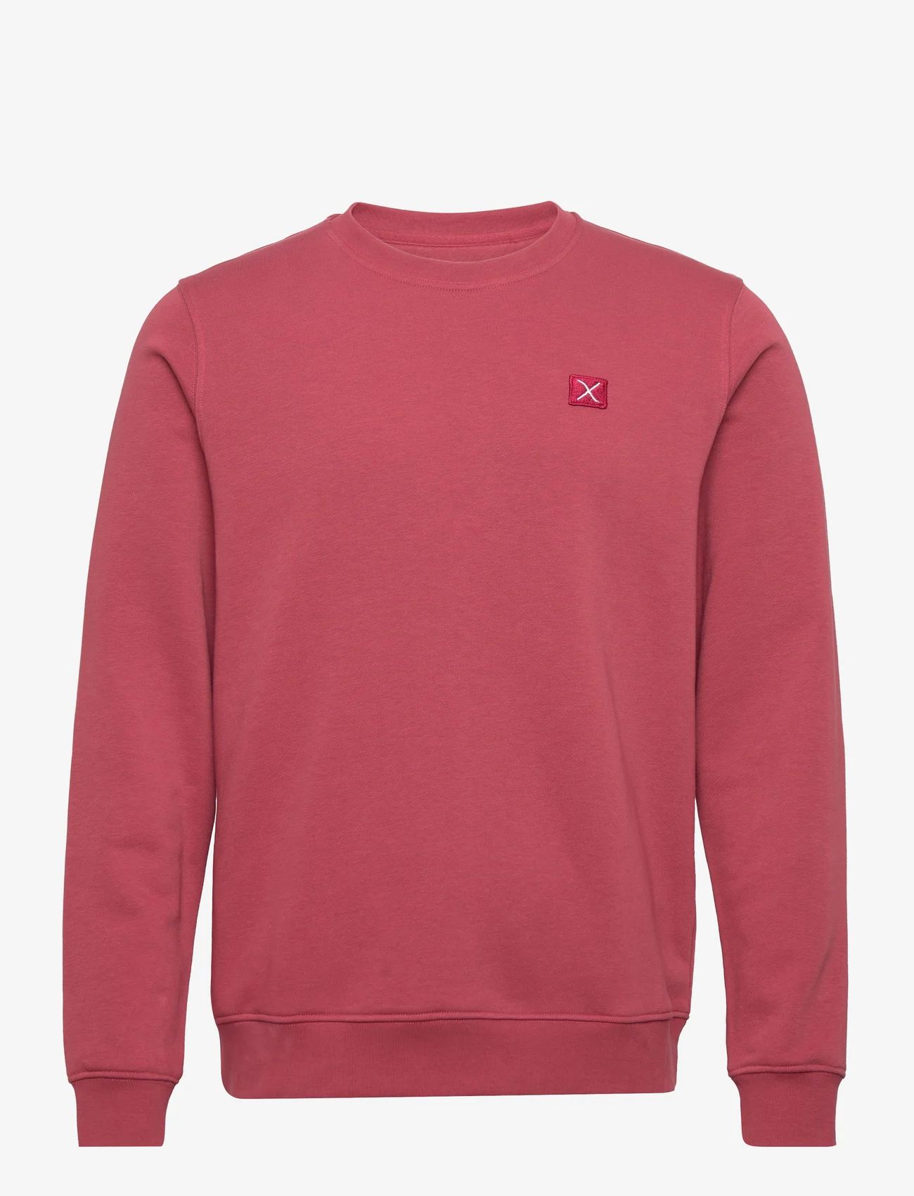 Clean Cut Copenhagen - Basic Organic Crew - sweatshirts - brick red - 0