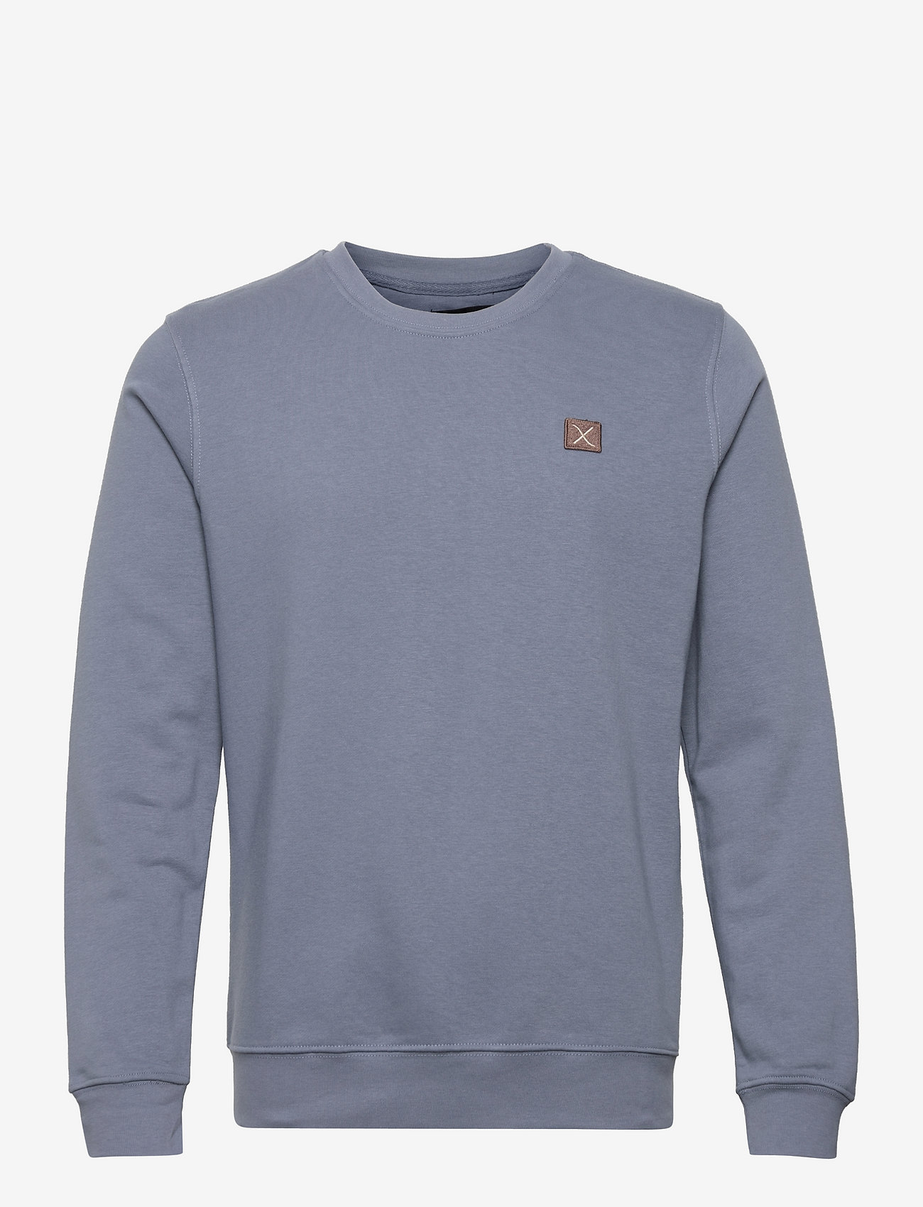 Clean Cut Copenhagen - Basic Organic Crew - dusty blue - 0