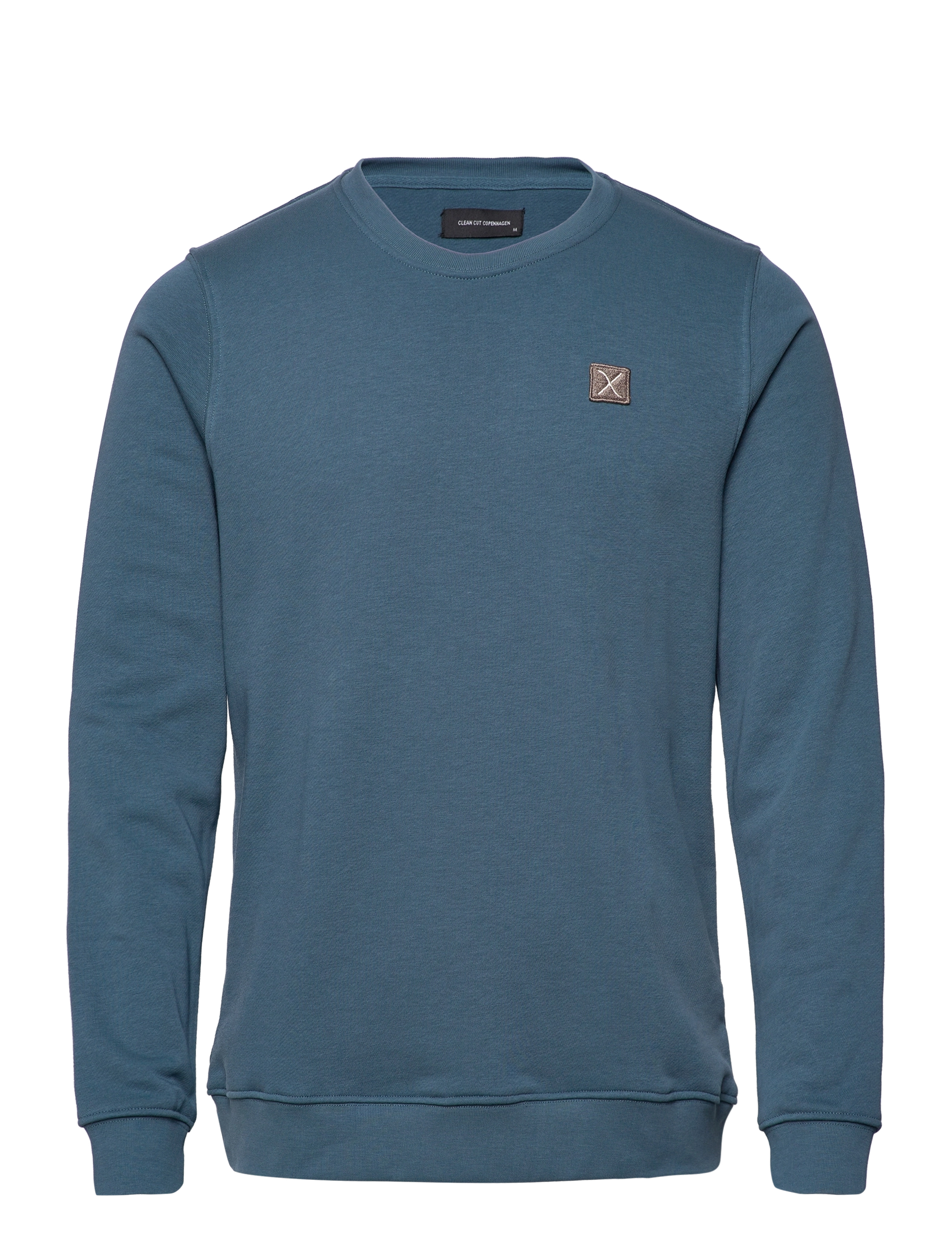 Clean Cut Copenhagen - Basic Organic Crew - pacific blue - 0