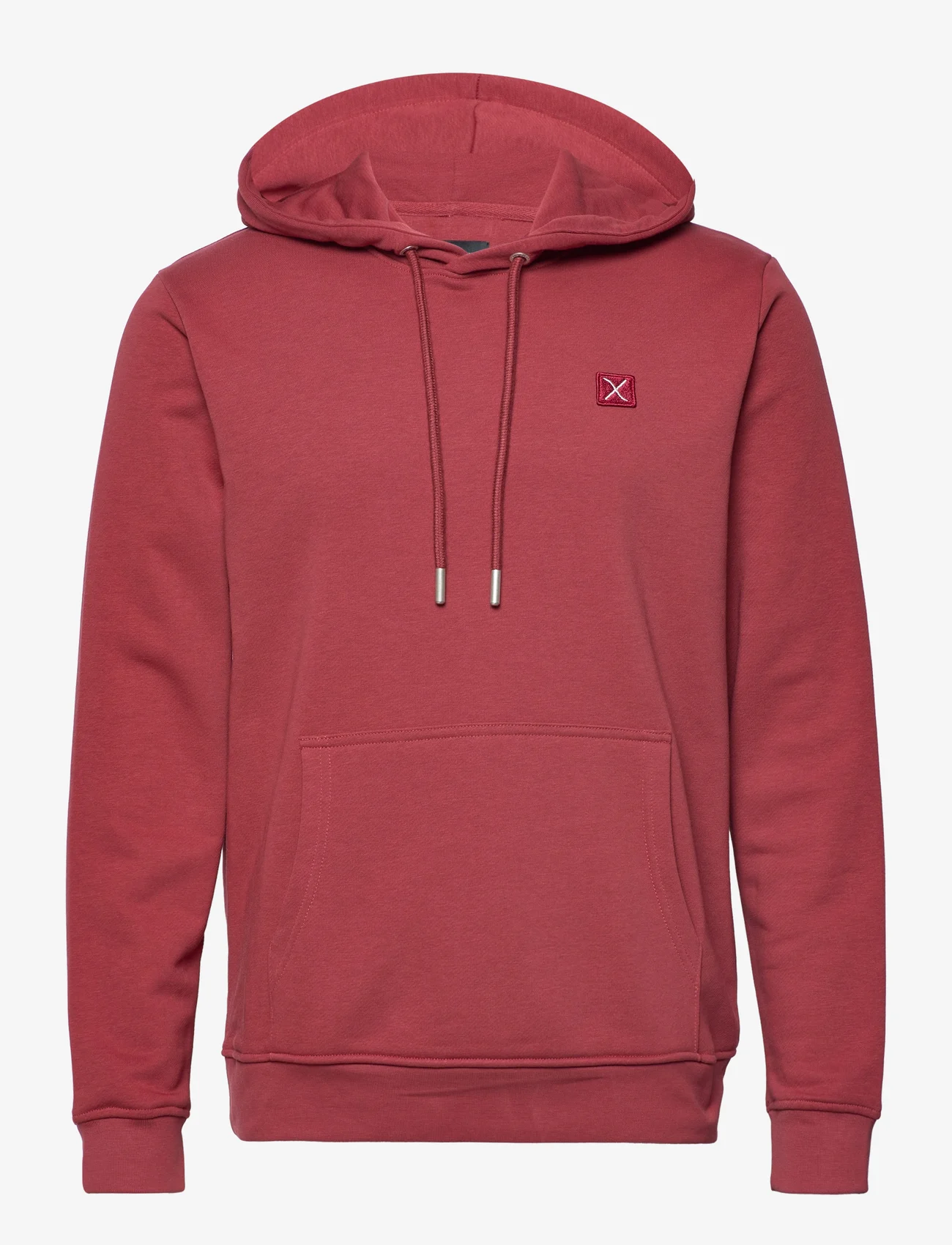 Clean Cut Copenhagen - Basic Organic Hood - megztiniai ir džemperiai - brick red - 0