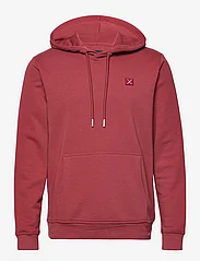 Clean Cut Copenhagen - Basic Organic Hood - sweatshirts - brick red - 0