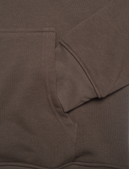 Clean Cut Copenhagen - Basic Organic Hood - sweatshirts - dark brown - 4