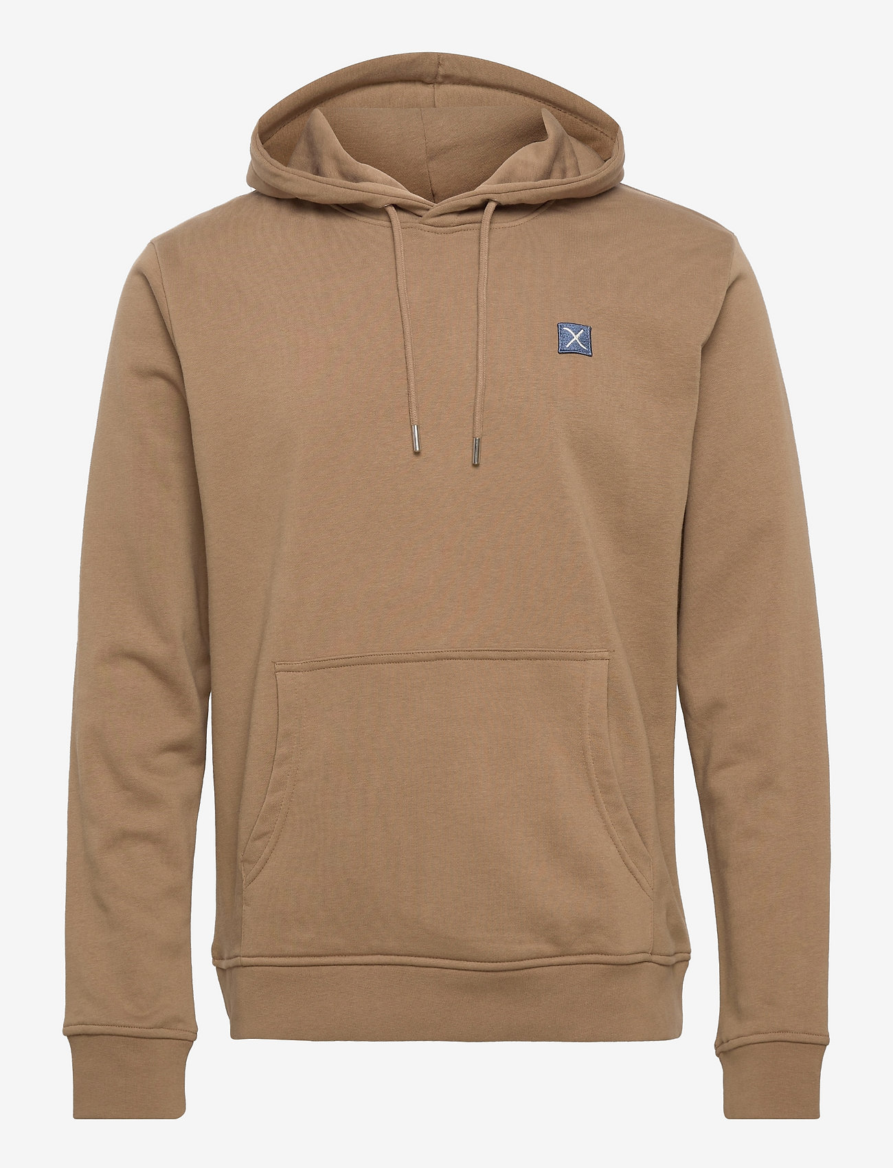 Clean Cut Copenhagen - Basic Organic Hood - sweatshirts - dark camel - 0