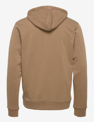 Clean Cut Copenhagen - Basic Organic Hood - sweatshirts - dark camel - 1