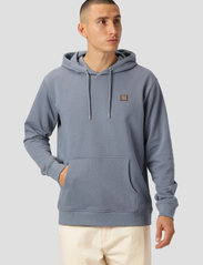 Clean Cut Copenhagen - Basic Organic Hood - sweatshirts - dusty blue - 2
