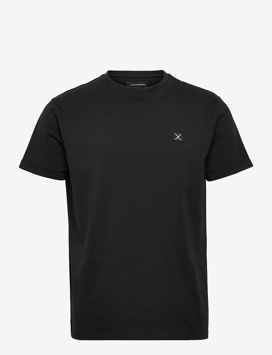 Clean Cut Copenhagen - Basic Organic Tee - kortärmade t-shirts - black01 - 1