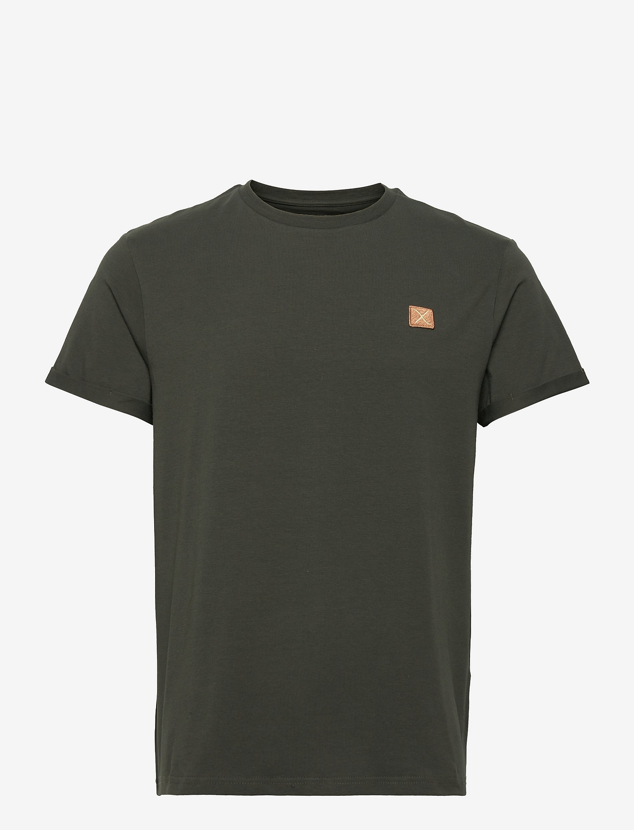 Clean Cut Copenhagen - Basic Organic Tee - lühikeste varrukatega t-särgid - bottle green - 1