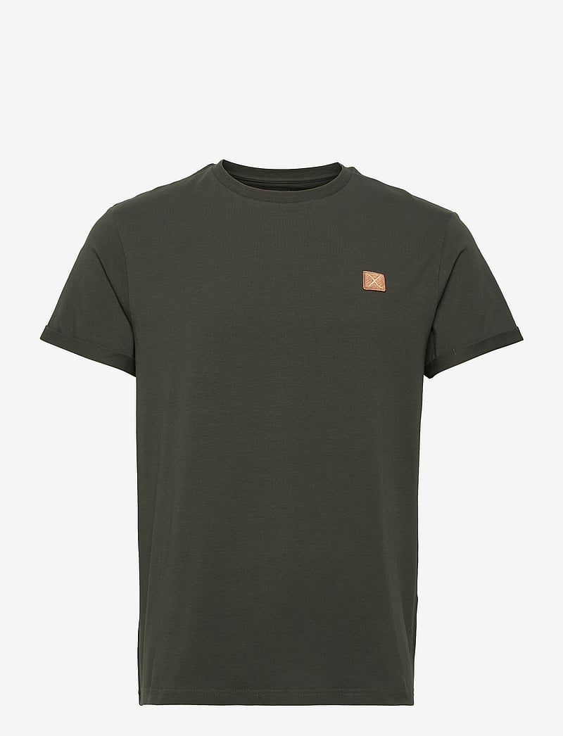 Clean Cut Copenhagen - Basic Organic Tee - lühikeste varrukatega t-särgid - bottle green - 1
