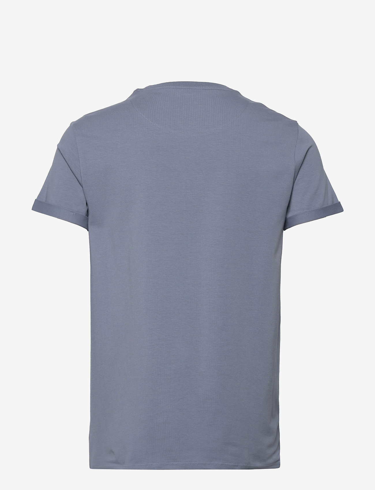 Clean Cut Copenhagen - Basic Organic t-shirt - efterårstøj - dusty blue - 1