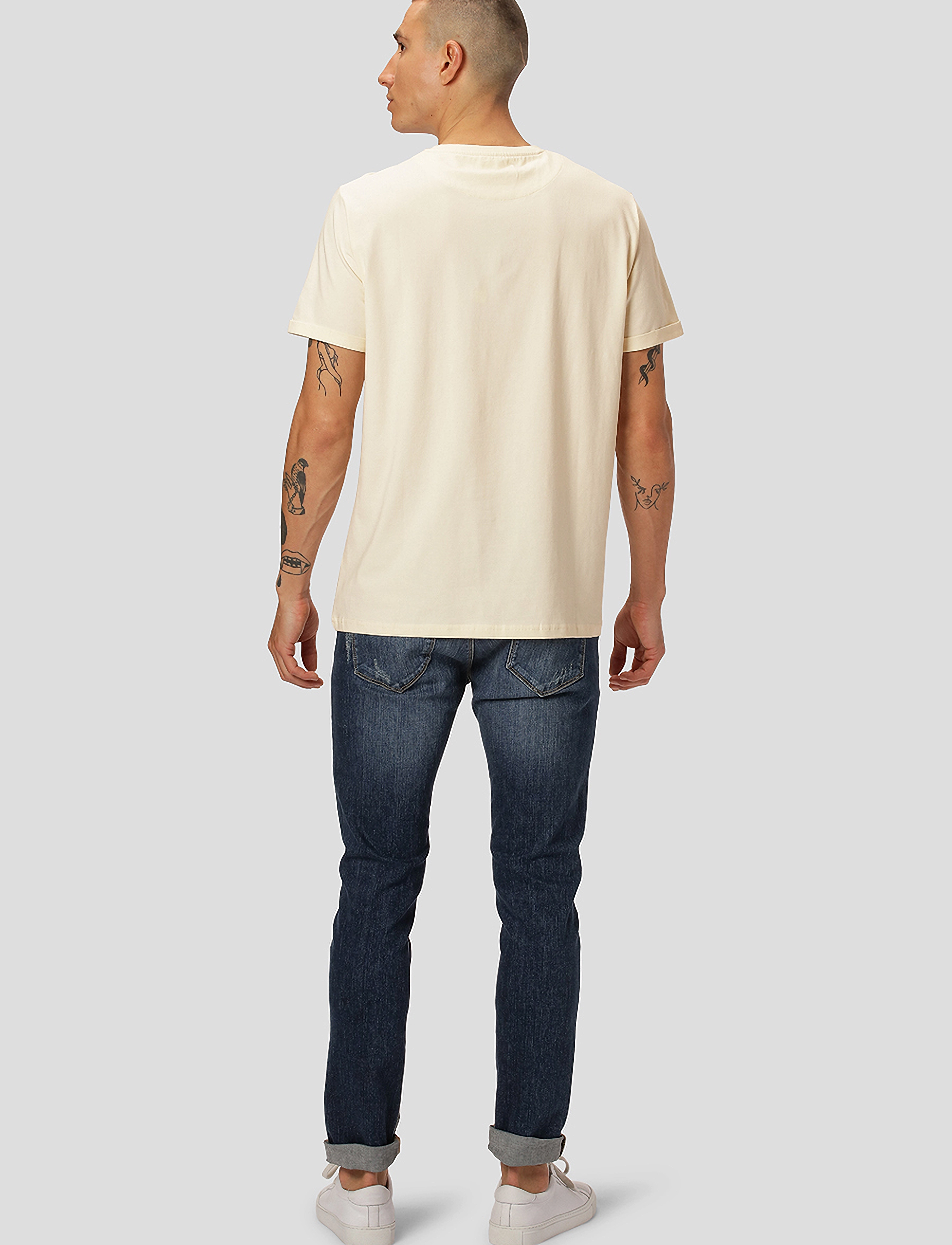 Clean Cut Copenhagen - Basic Organic t-shirt - kurzärmelig - ecru - 5