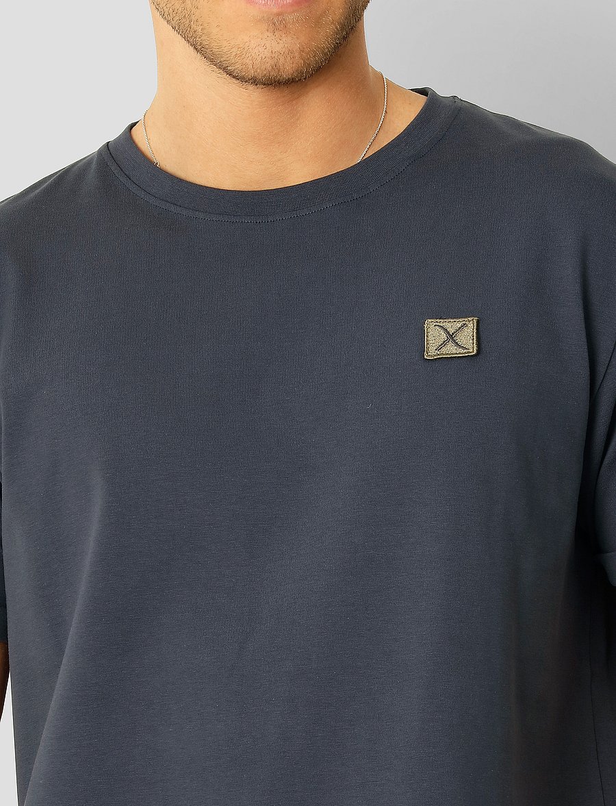 Clean Cut Copenhagen - Basic Organic t-shirt - kurzärmelig - navy - 3