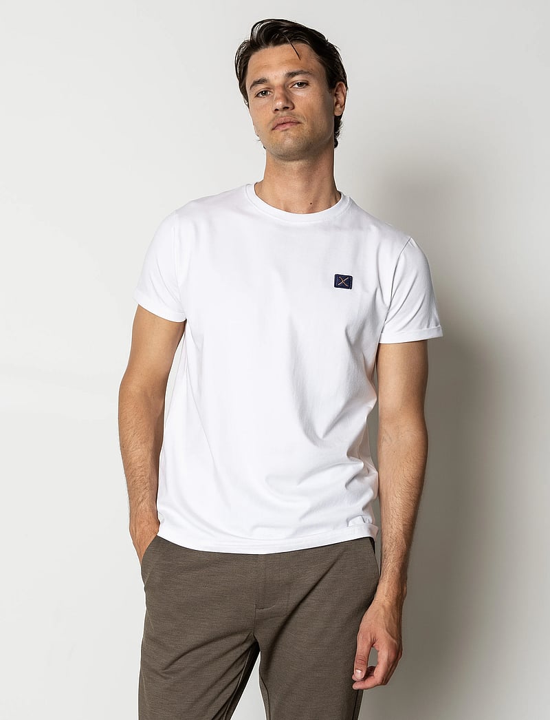 Clean Cut Copenhagen - Basic Organic Tee - marškinėliai trumpomis rankovėmis - white - 0