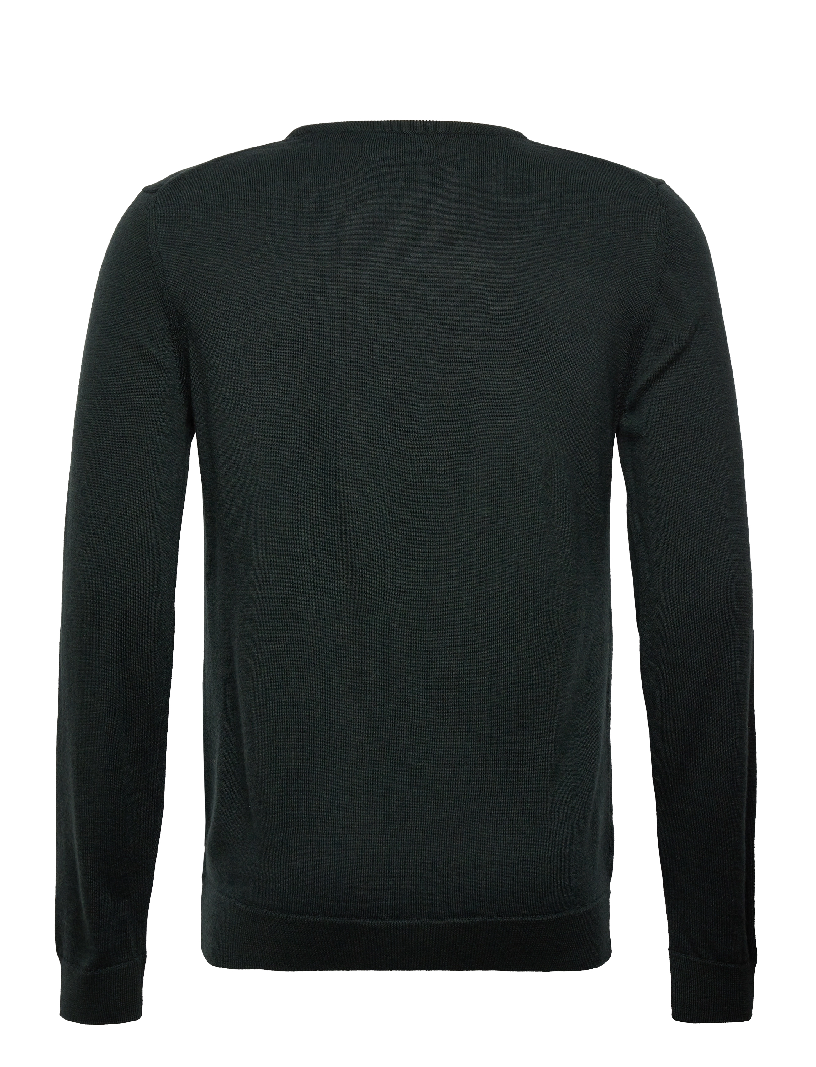 Clean Cut Copenhagen - Merino Wool Crew - bottle green - 1