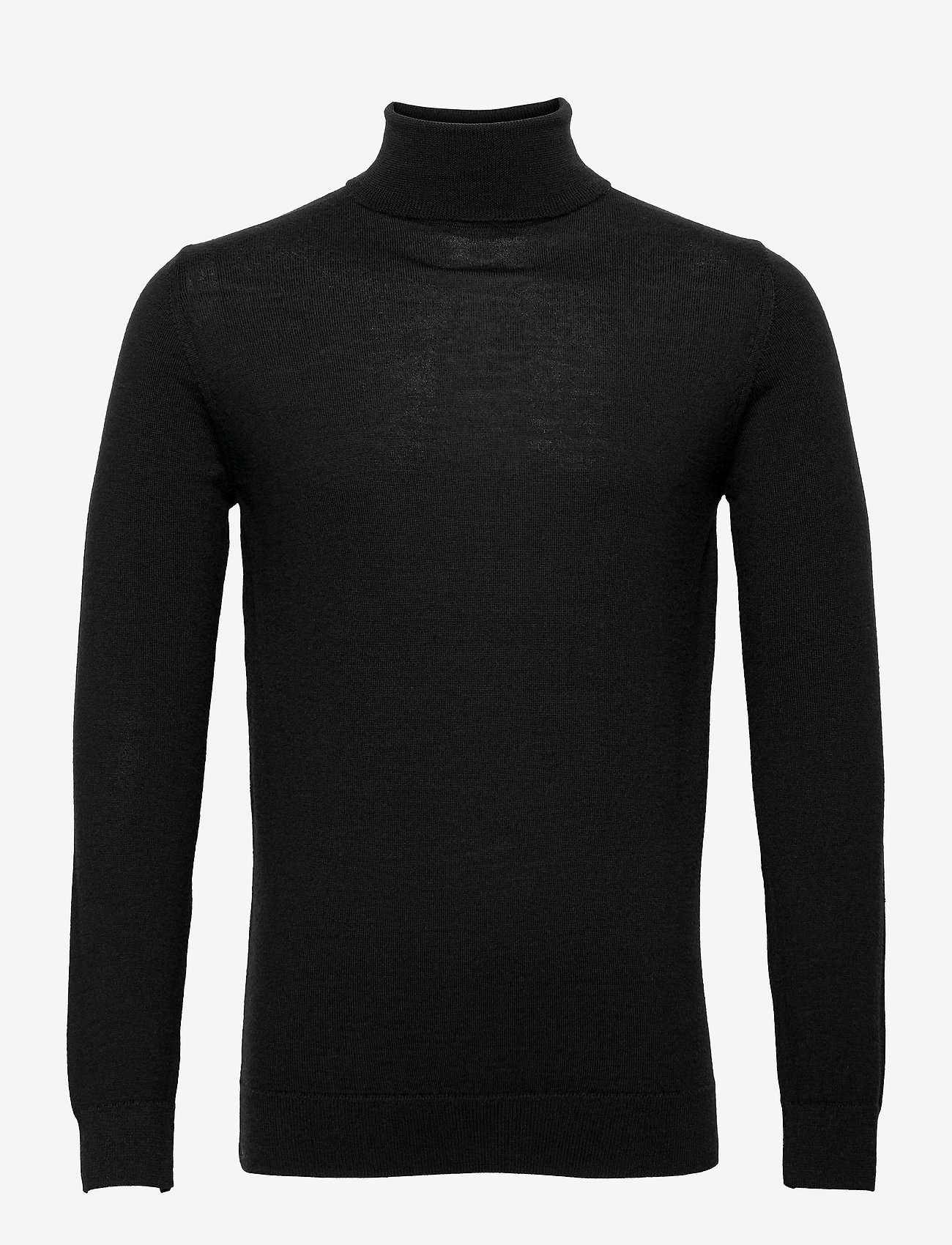 Clean Cut Copenhagen - Merino Wool Roll - megzti laisvalaikio drabužiai - black - 0