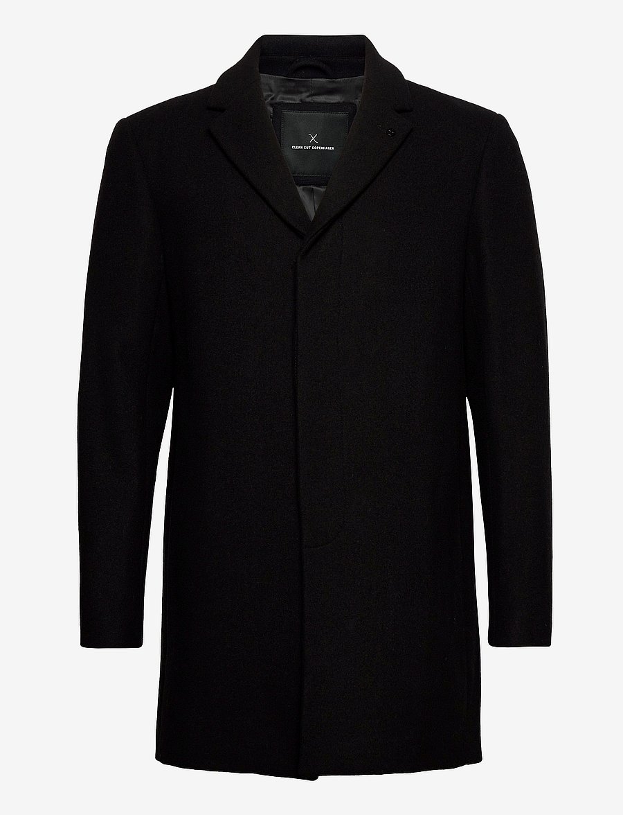 Clean Cut Copenhagen - Ralf Jacket - wool coats - black02 - 1