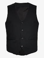 Milano Jersey Waistcoat - BLACK
