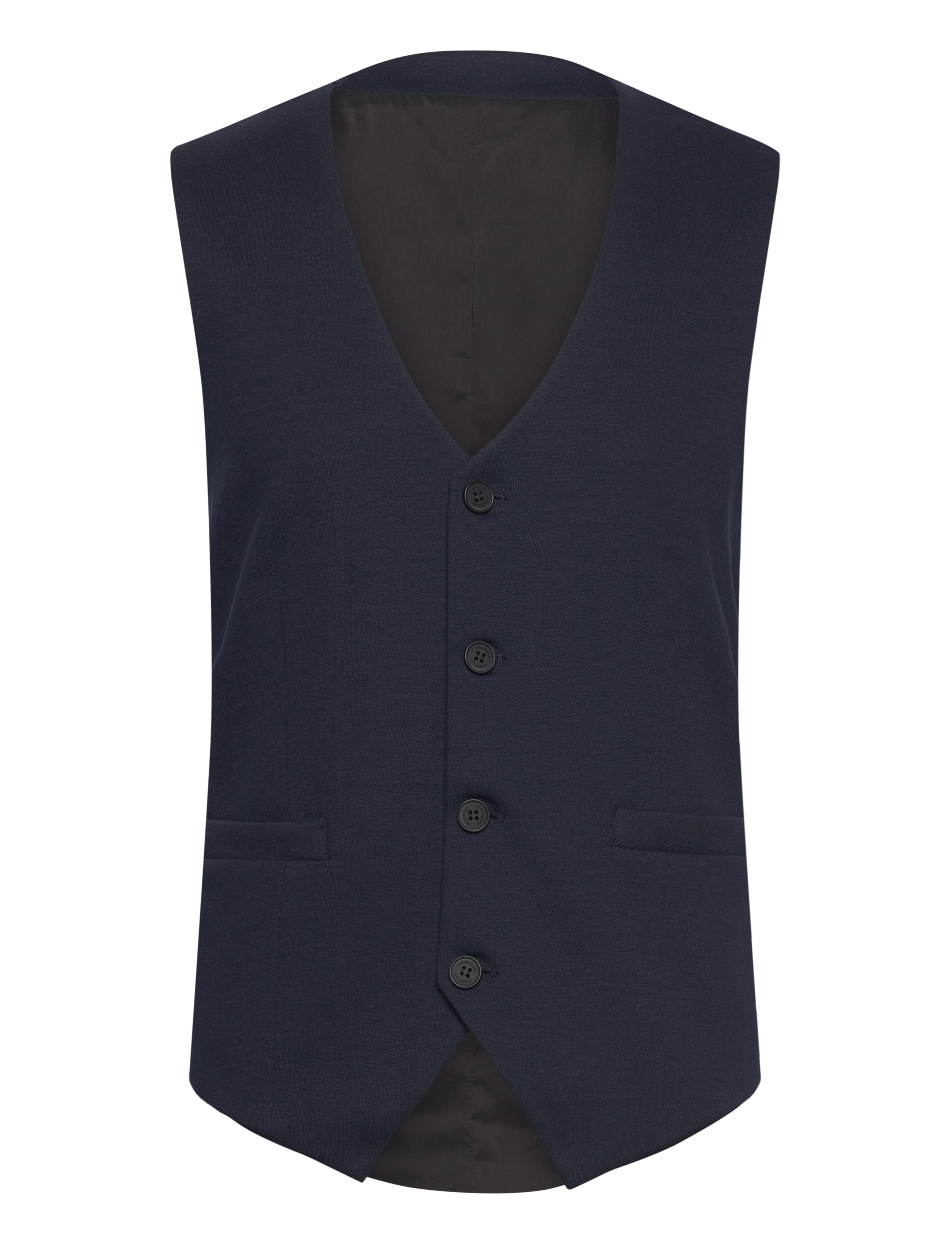 Clean Cut Copenhagen - Milano Jersey Waistcoat - navy - 1