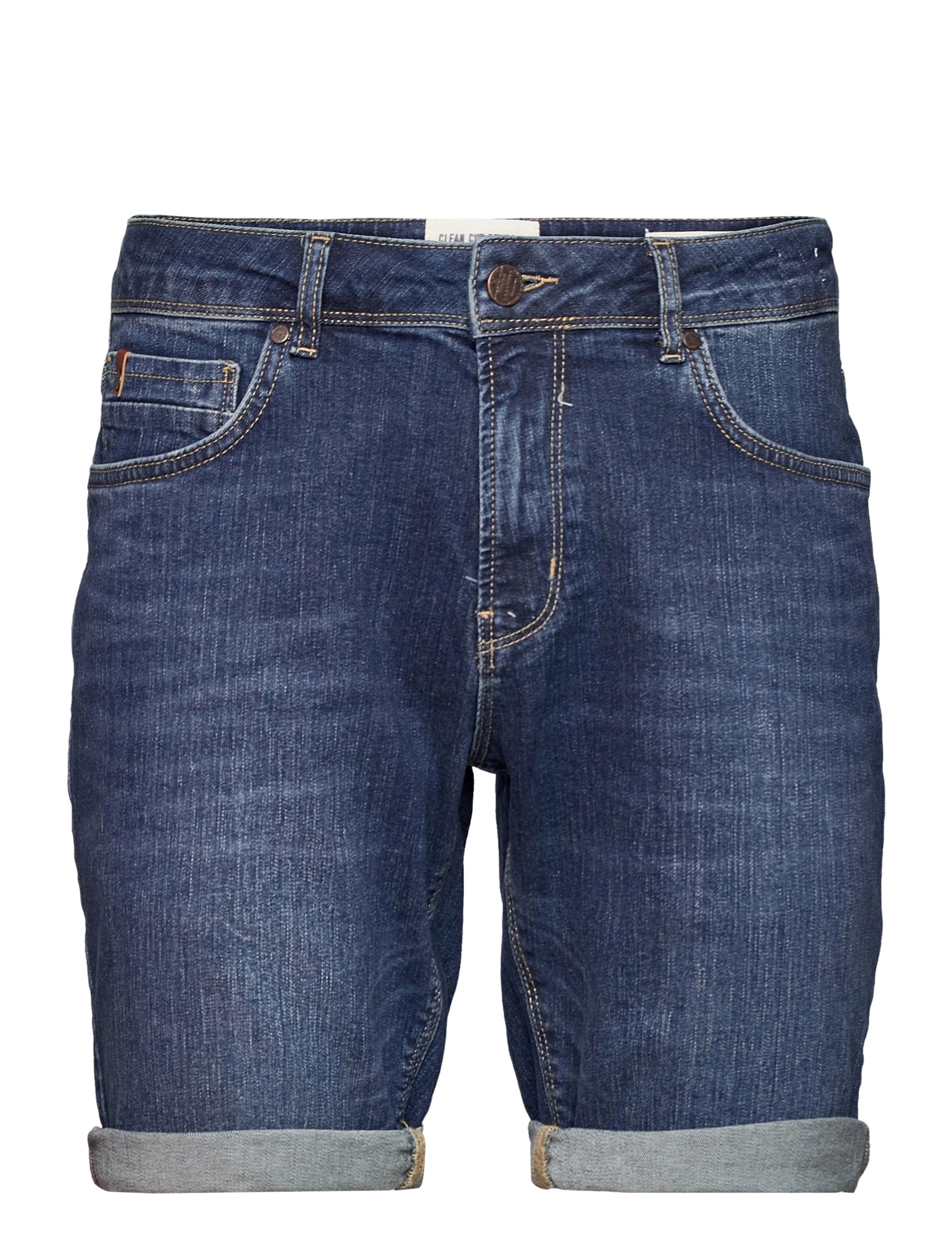Clean Cut Copenhagen - Chris Stretch Shorts 2001 - dark blue denim - 0