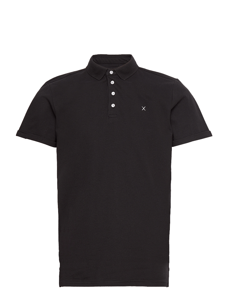 Clean Cut Copenhagen - Silkeborg Stretch Polo - lühikeste varrukatega polod - black - 1