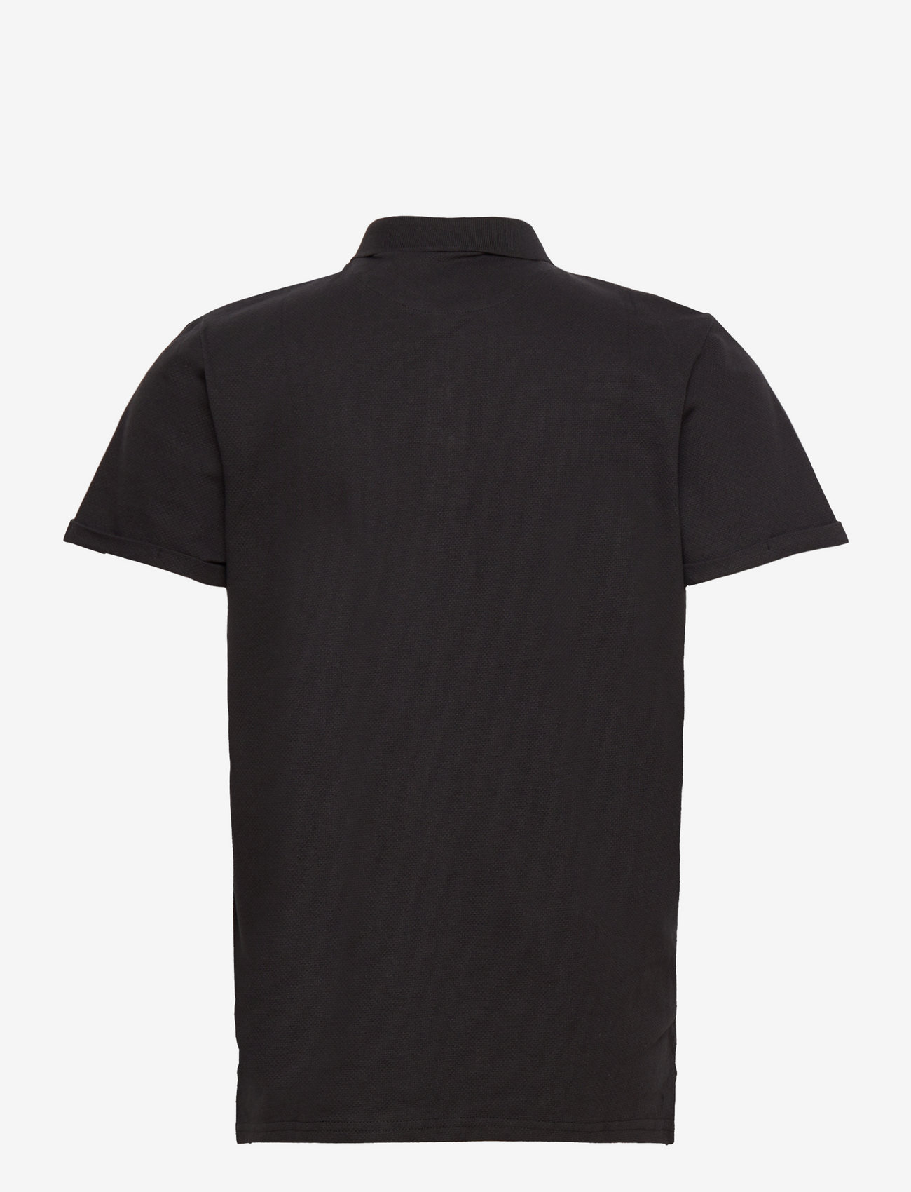Clean Cut Copenhagen - Silkeborg Stretch Polo - kortärmade pikéer - black - 2