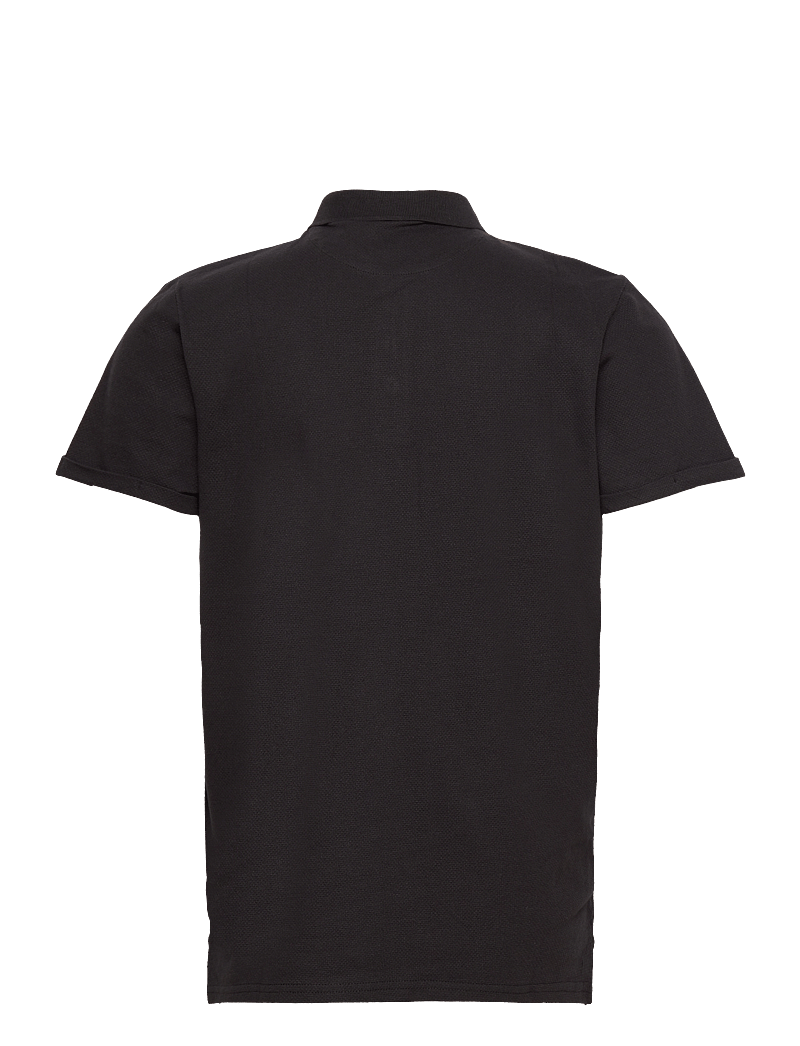 Clean Cut Copenhagen - Silkeborg Stretch Polo - lühikeste varrukatega polod - black - 2