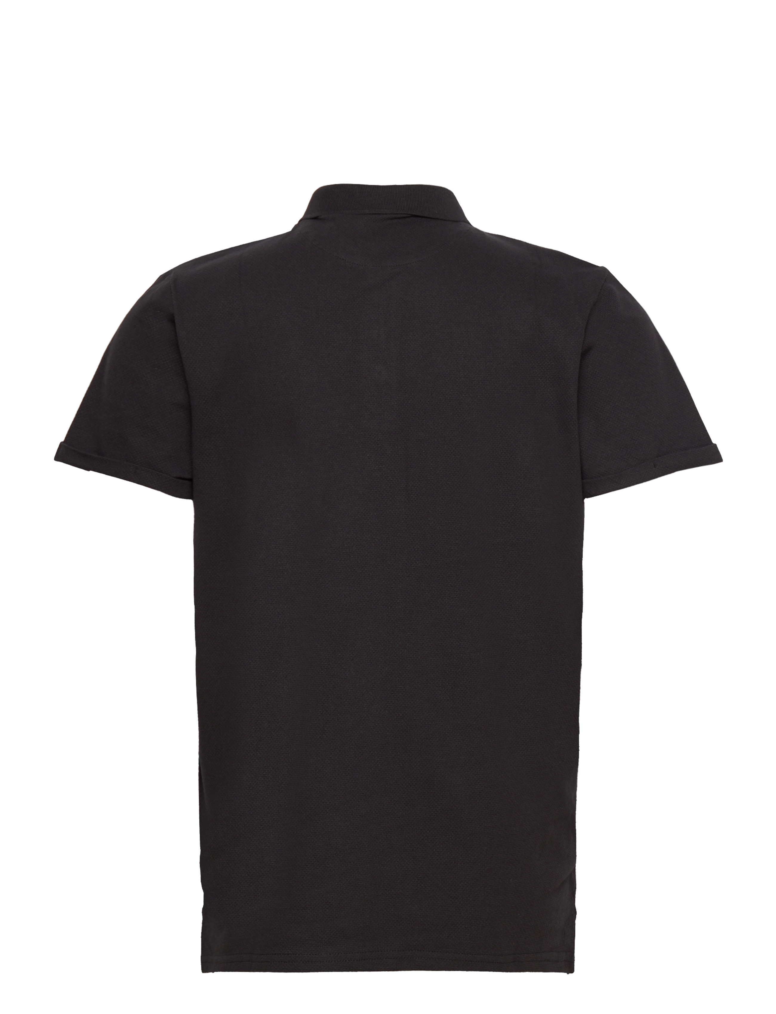Clean Cut Copenhagen - Silkeborg Stretch Polo - kortermede - black - 2