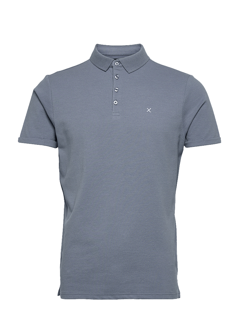 Clean Cut Copenhagen - Silkeborg Stretch Polo - kurzärmelig - dusty blue - 1