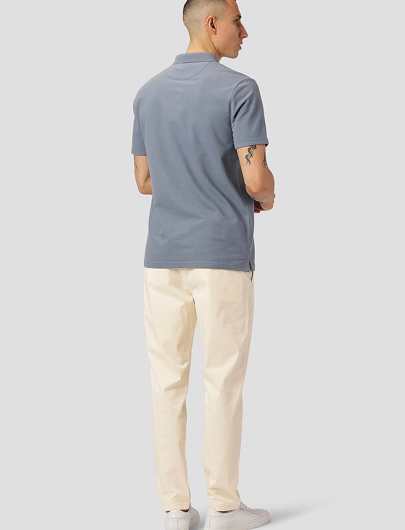 Clean Cut Copenhagen - Silkeborg Stretch Polo - kurzärmelig - dusty blue - 4