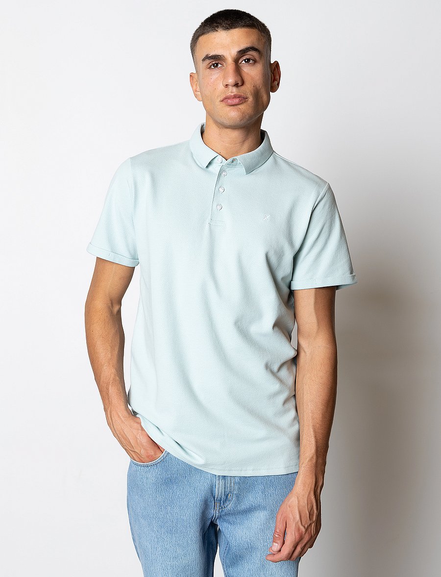 Clean Cut Copenhagen - Silkeborg Stretch Polo - lyhythihaiset - minty green - 0