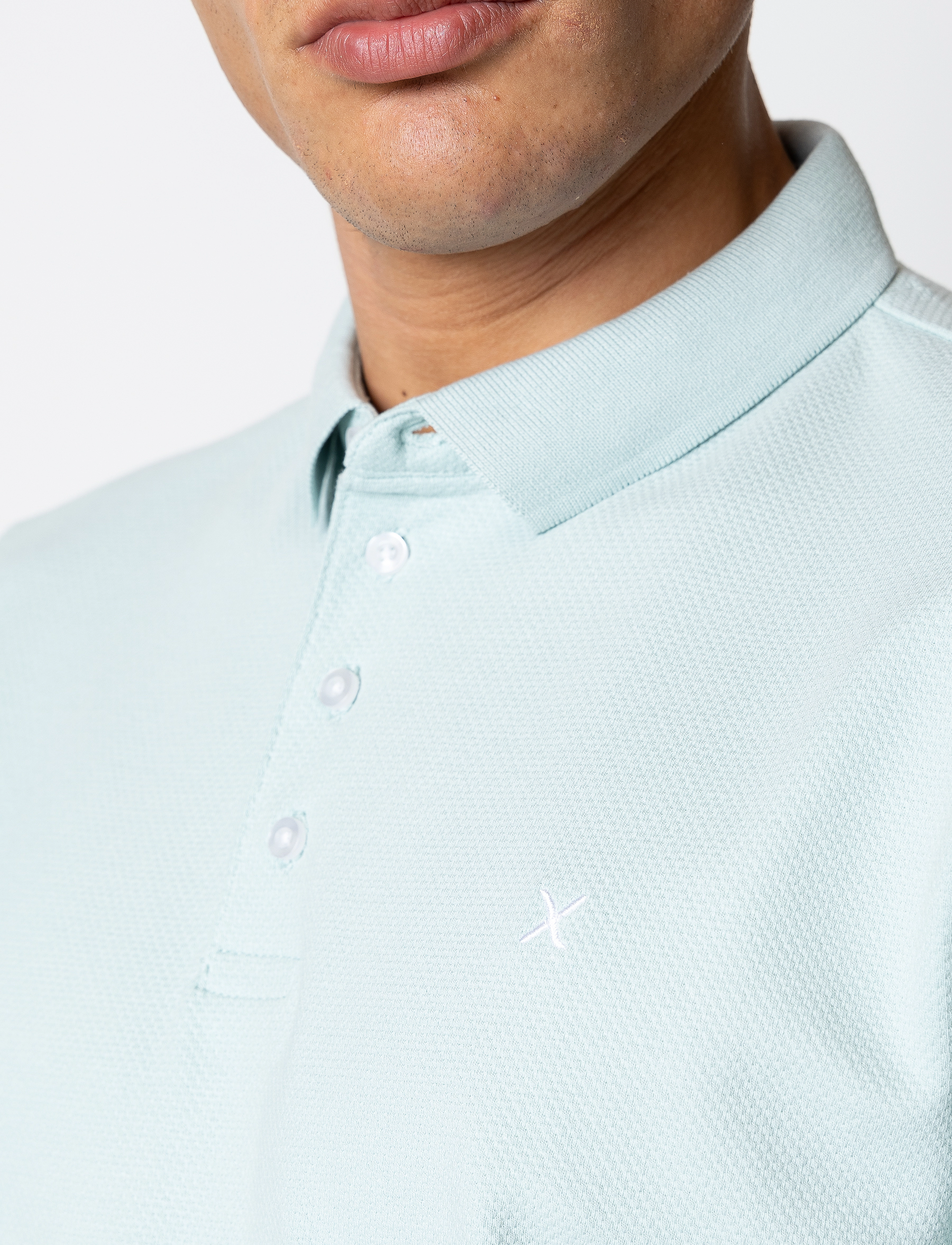 Clean Cut Copenhagen - Silkeborg Stretch Polo - lyhythihaiset - minty green - 3