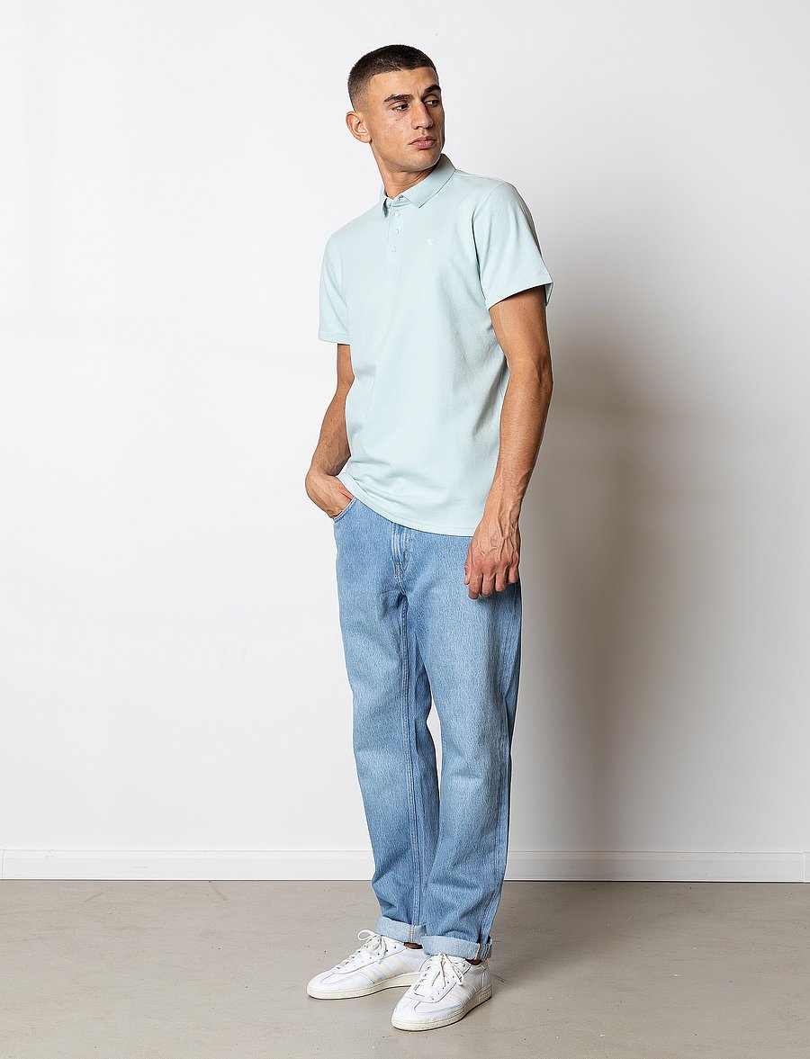 Clean Cut Copenhagen - Silkeborg Stretch Polo - lyhythihaiset - minty green - 4