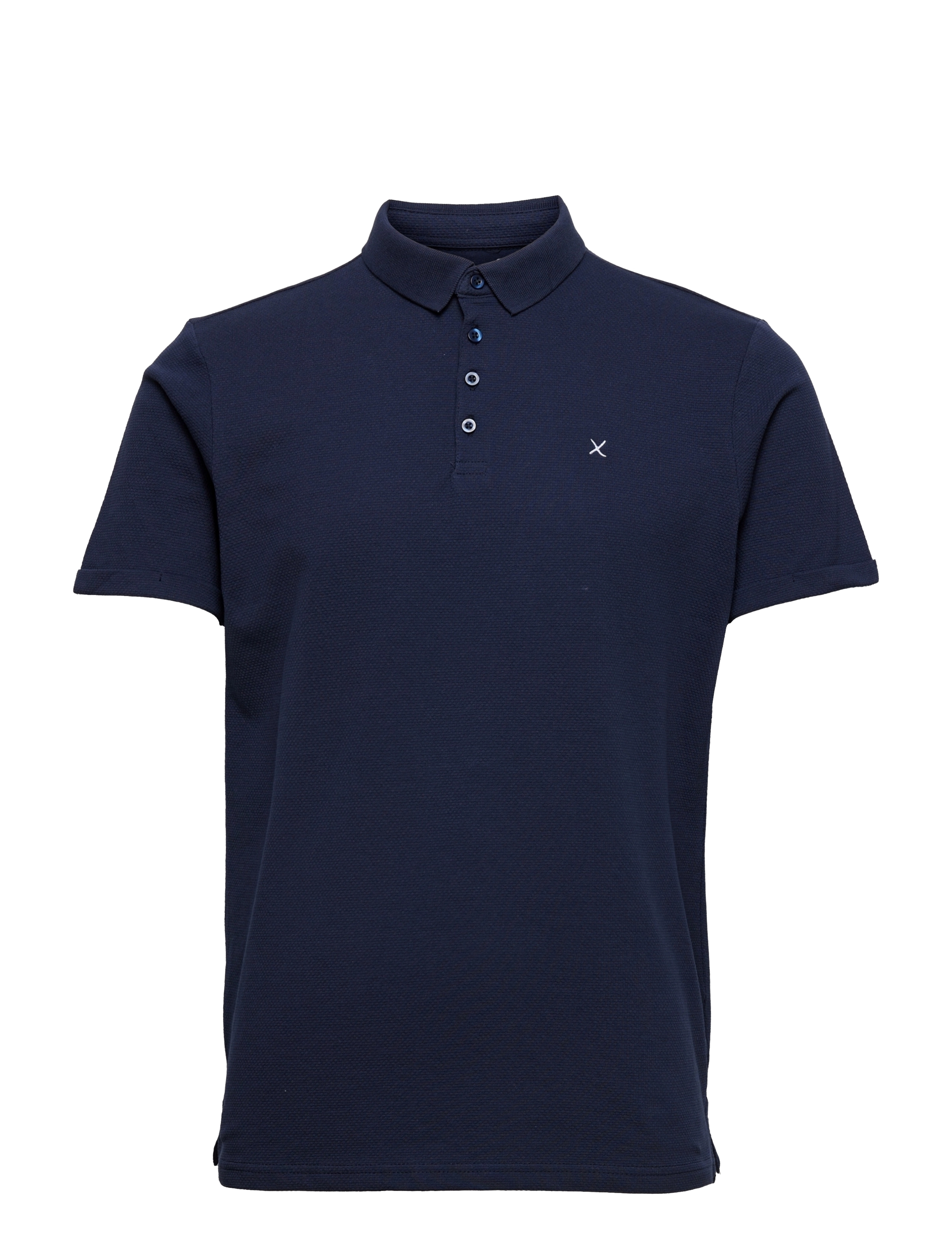 CLEAN CUT COPENHAGEN Silkeborg Stretch Polo Blau - M - Herren