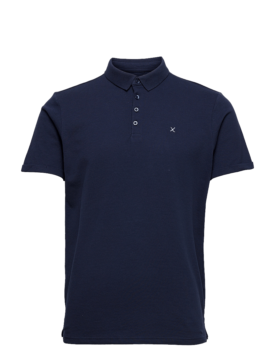 Clean Cut Copenhagen - Silkeborg Stretch Polo - polo krekli ar īsām piedurknēm - navy - 1