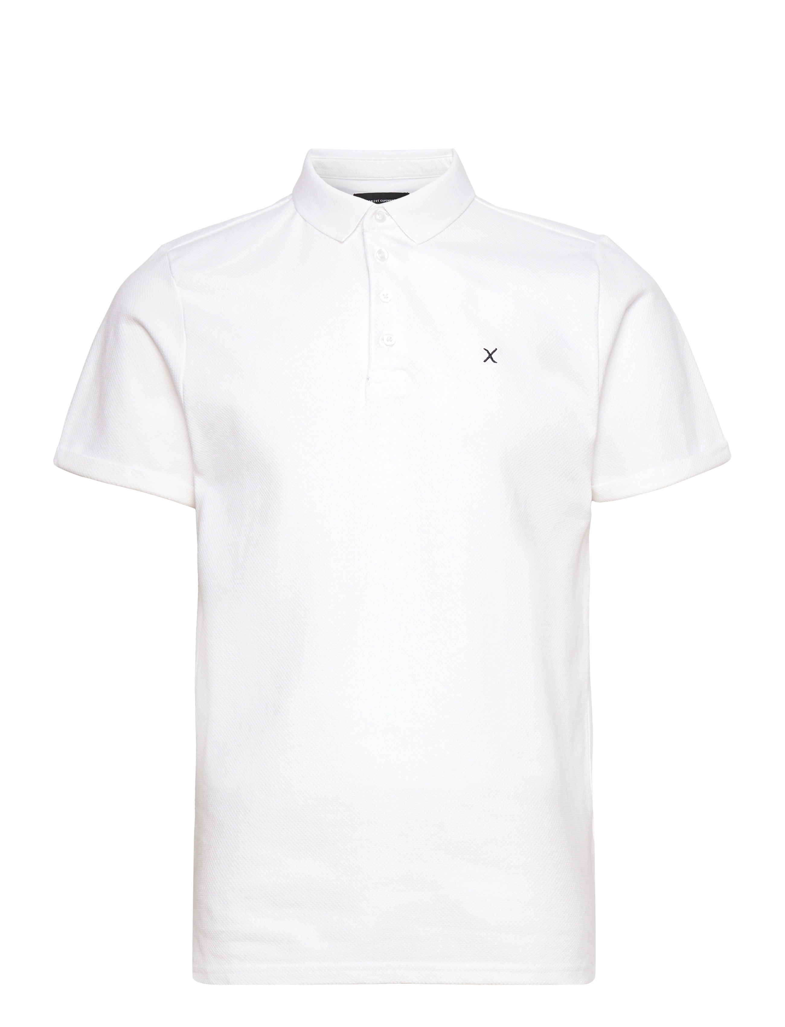 CLEAN CUT COPENHAGEN Silkeborg Stretch Polo Weiß - XXL - Herren