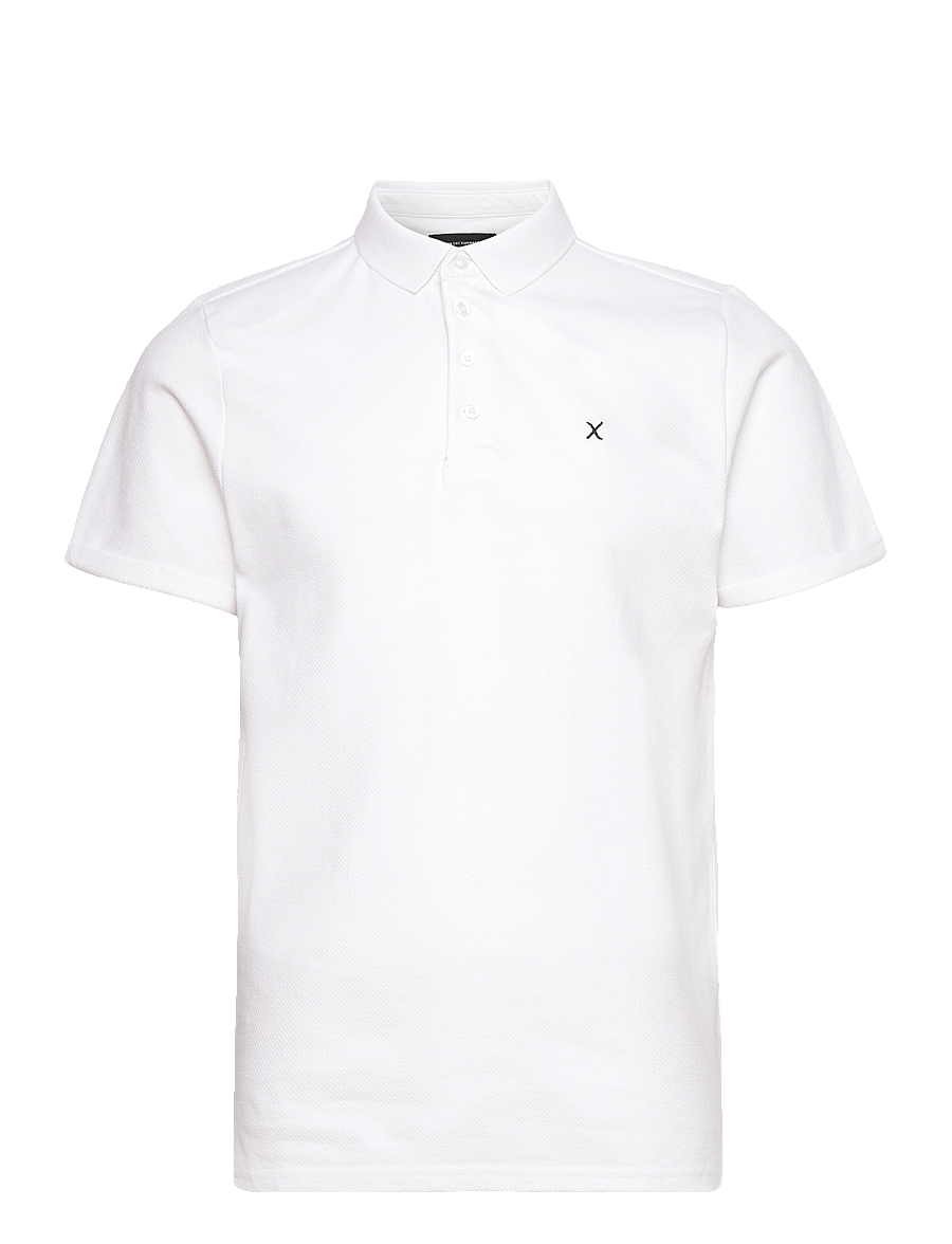 Clean Cut Copenhagen - Silkeborg Stretch Polo - kortärmade pikéer - white - 1
