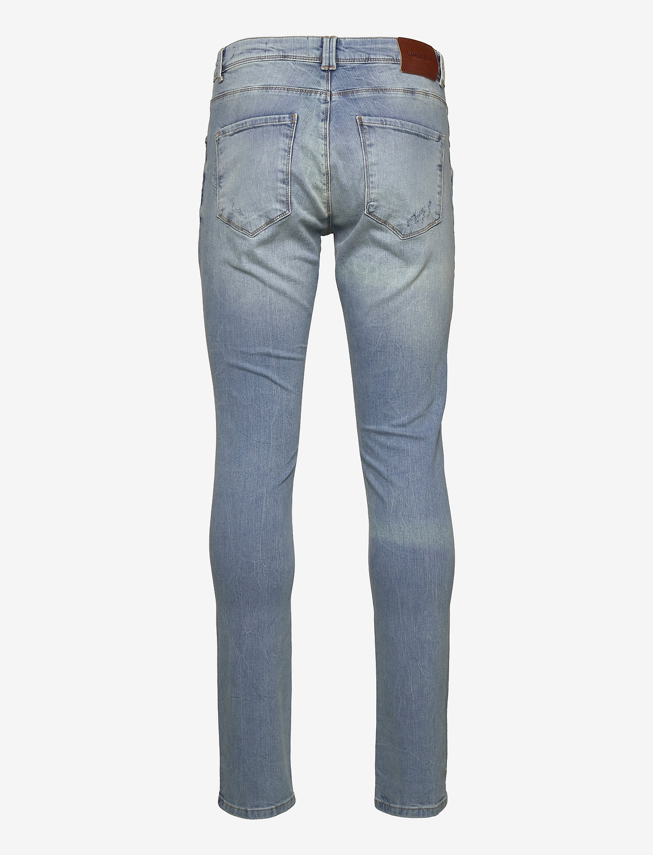 Clean Cut Copenhagen - David Slim Stretch Jeans 3002 - džinsa bikses ar tievām starām - light blue denim - 1