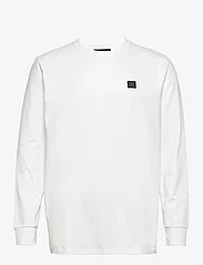 Clean Cut Copenhagen - Basic Organic Tee L/S - t-shirts - white - 0