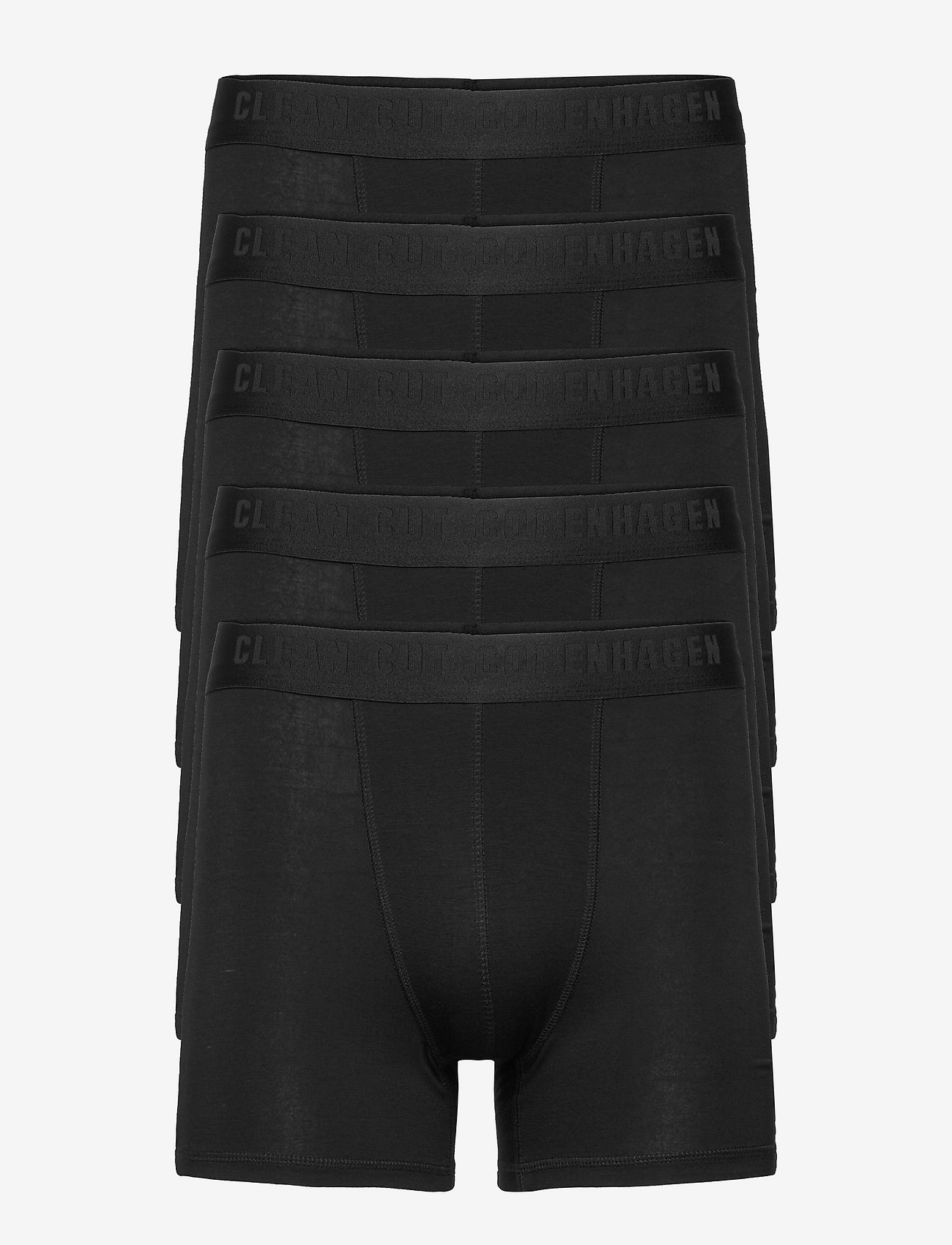 Clean Cut Copenhagen - 5-Pack Trunks - Bamboo - black - 0