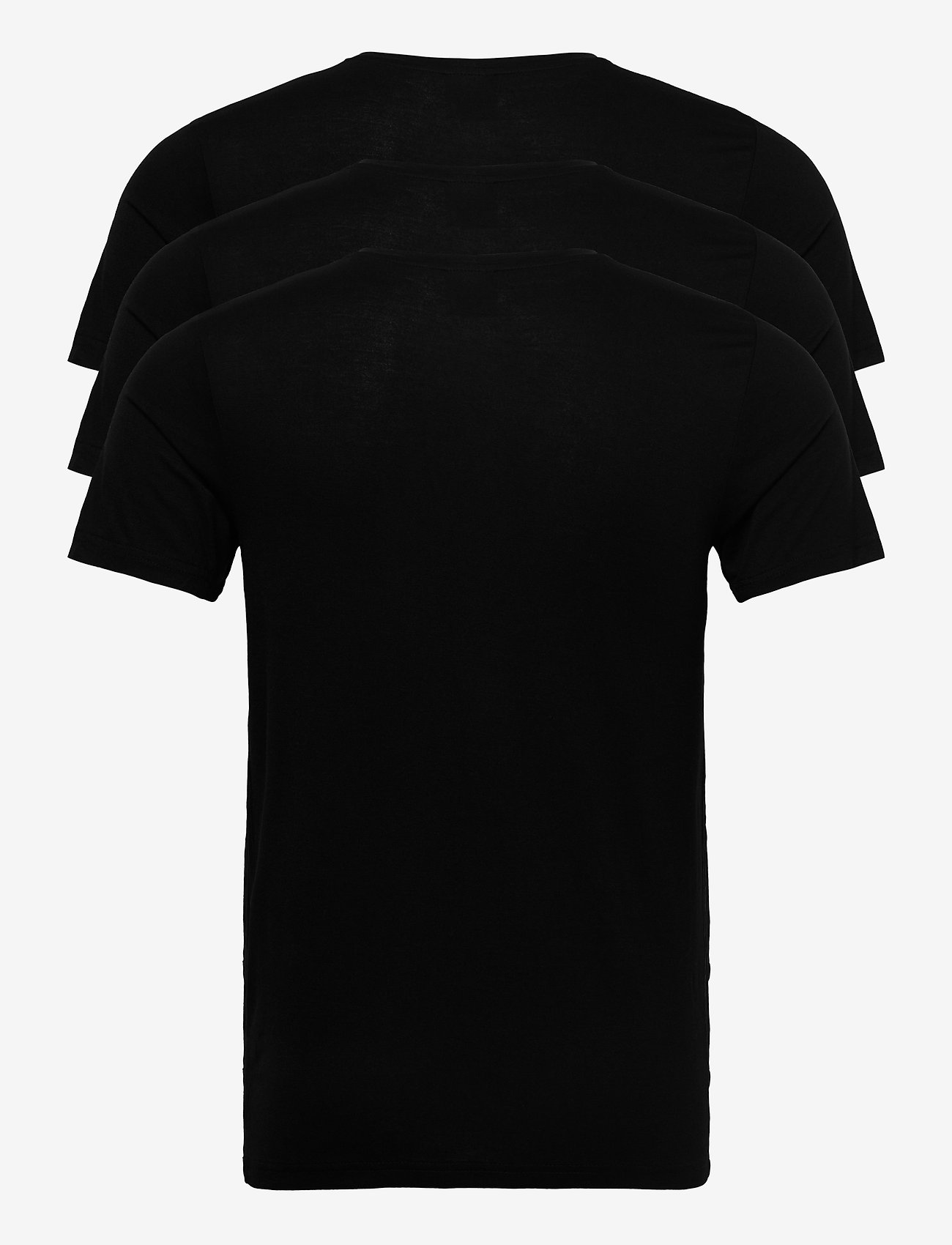 Clean Cut Copenhagen - 3-Pack Tee - Bamboo - black - 1