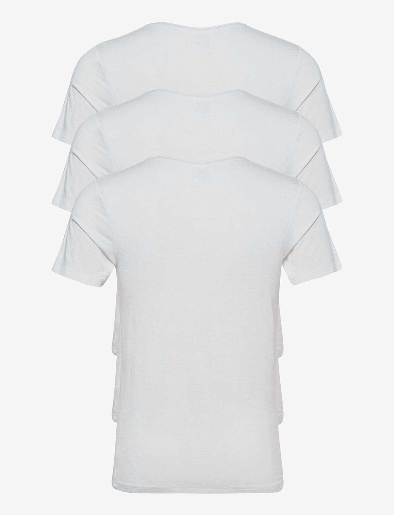 Clean Cut Copenhagen - 3-Pack Tee - Bamboo - white - 1