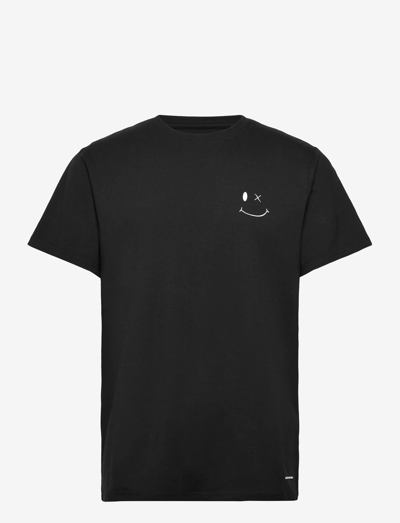 Clean Cut Copenhagen - Patrick Organic Tee - t-shirts à manches courtes - black/white print - 0