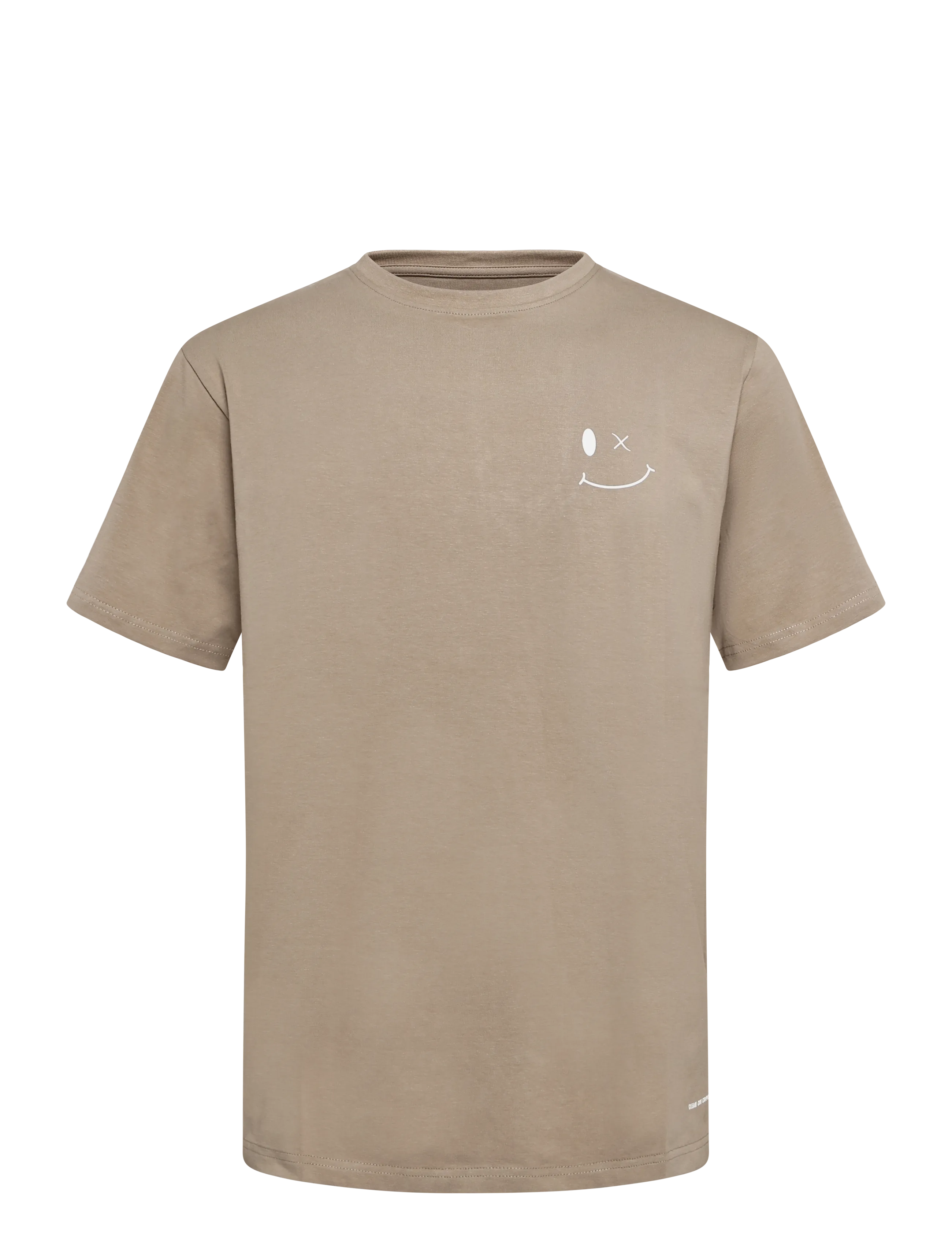 Clean Cut Copenhagen Patrick Organic Tee - Clean Cut Copenhagen - BRINDLE BEIGE / beige