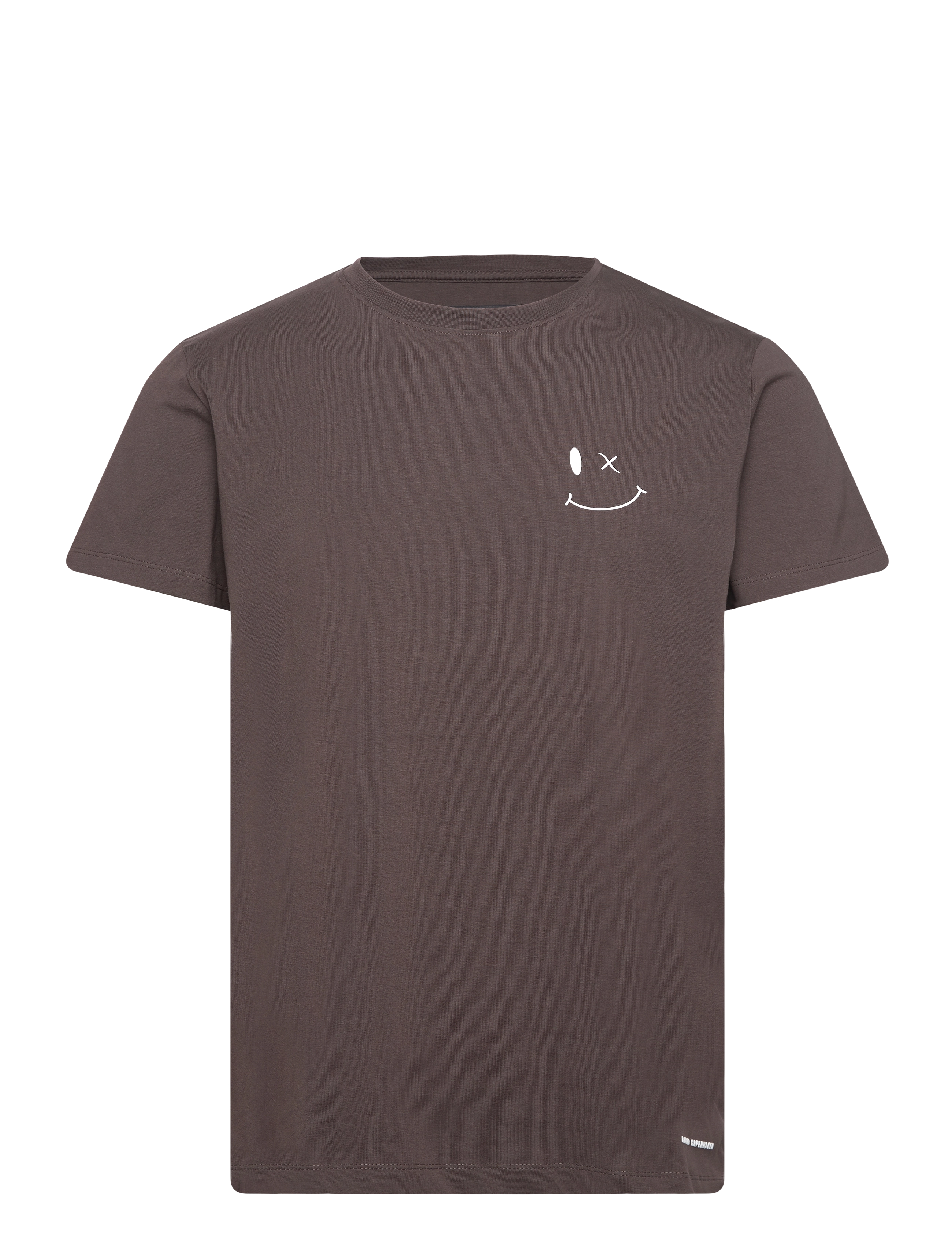 Clean Cut Copenhagen - Patrick Organic Tee - laveste priser - dark brown - 1