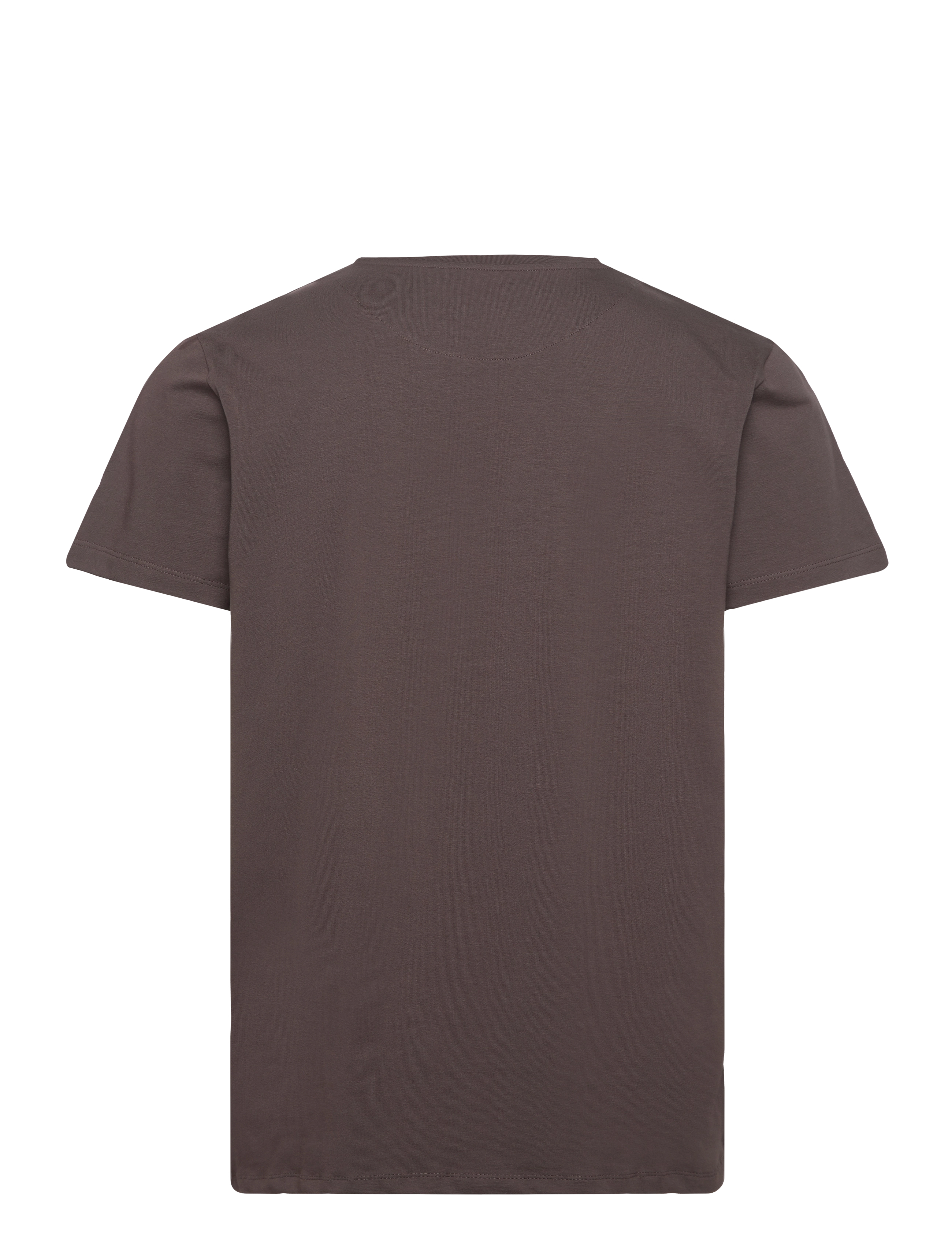 Clean Cut Copenhagen - Patrick Organic Tee - laveste priser - dark brown - 2