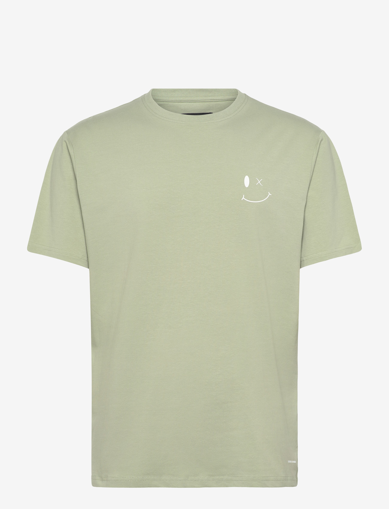 Clean Cut Copenhagen Patrick Organic Tee - T-shirts - DESERT SAGE / khaki/green