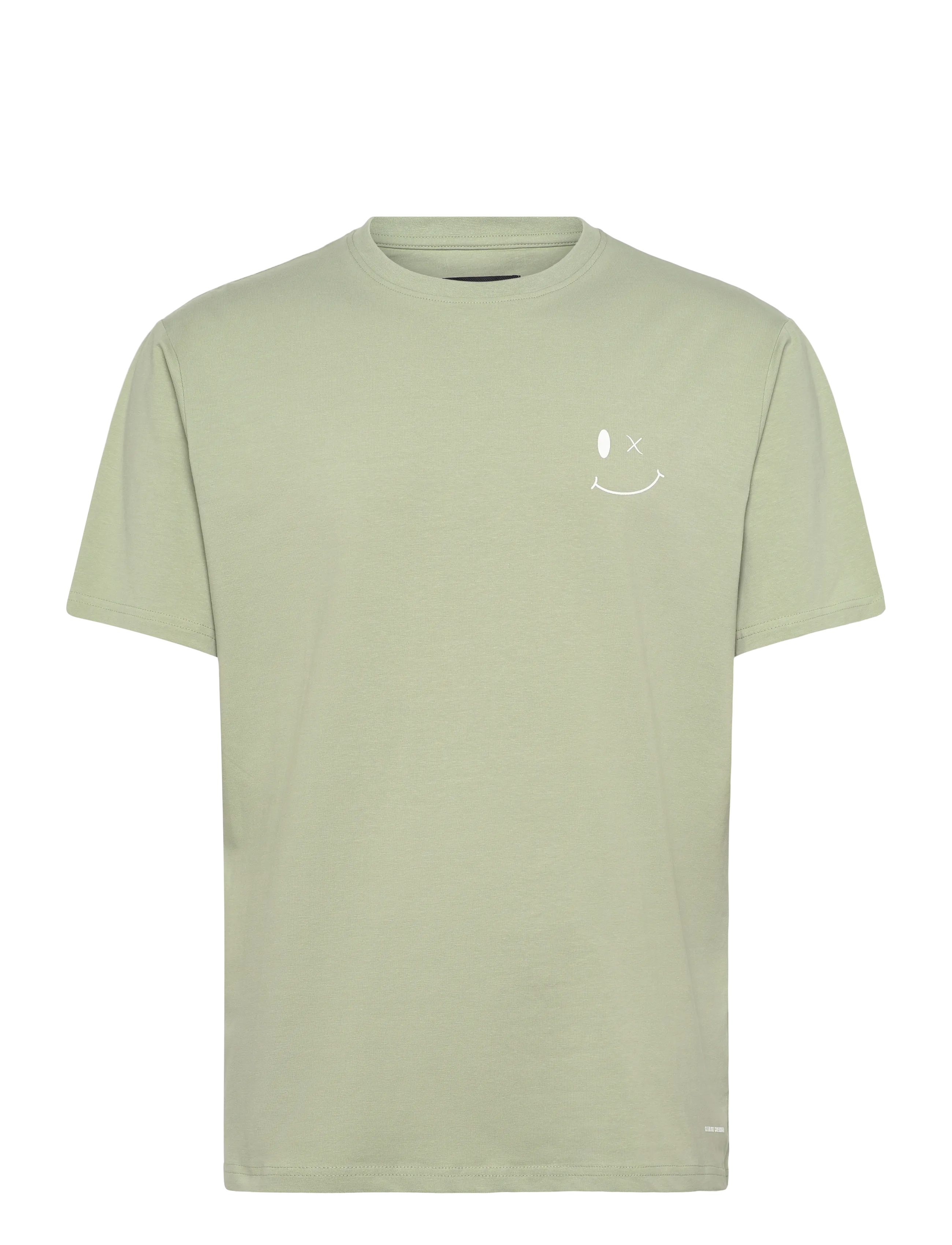 Clean Cut Copenhagen Patrick Organic Tee - Tøj - DESERT SAGE / khaki/green